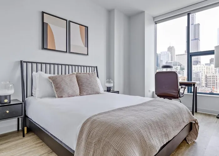 W Loop 2br W Gym Pool In Heart Of Greektown Chi-534 *
